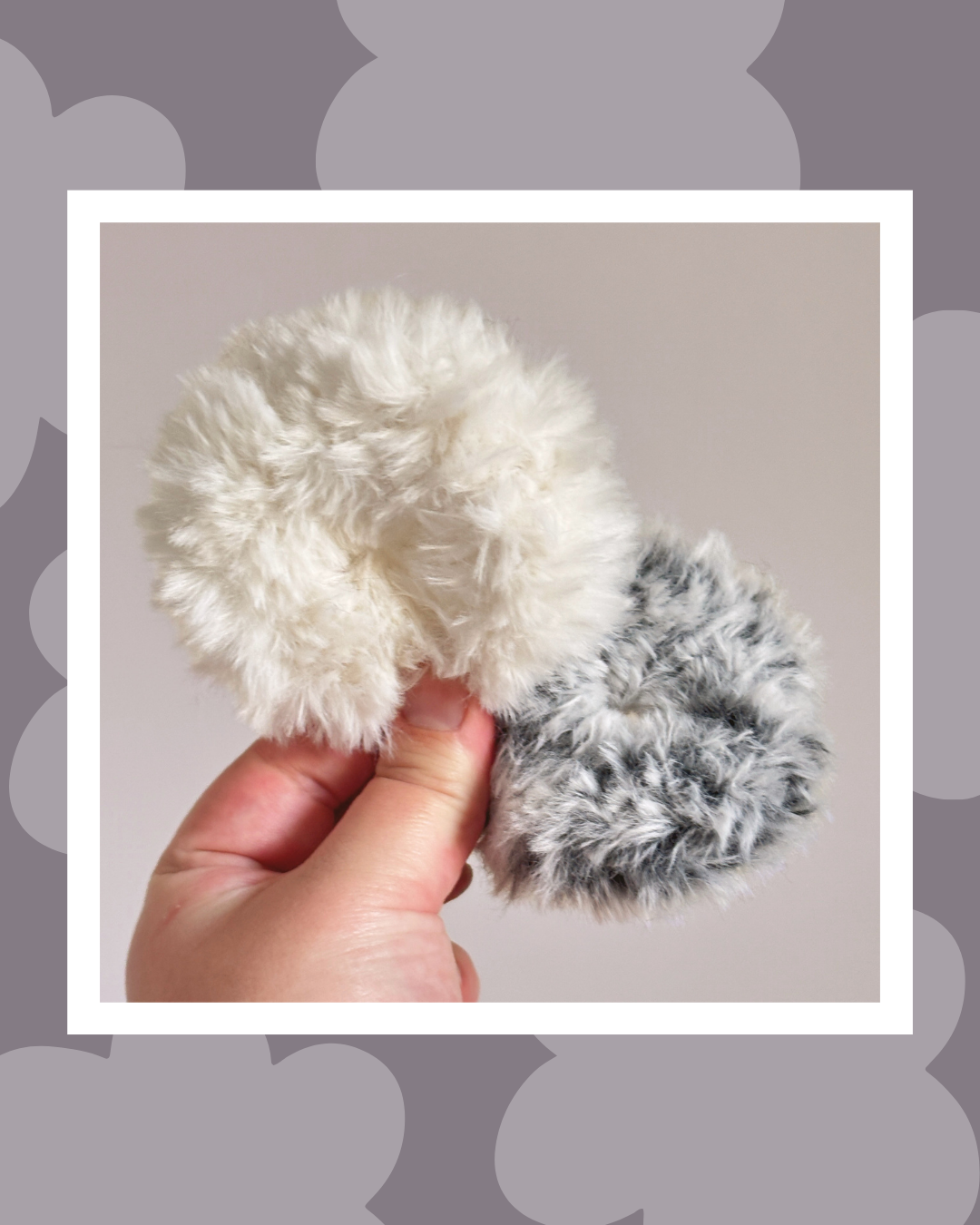 Fluffy Scrunchies