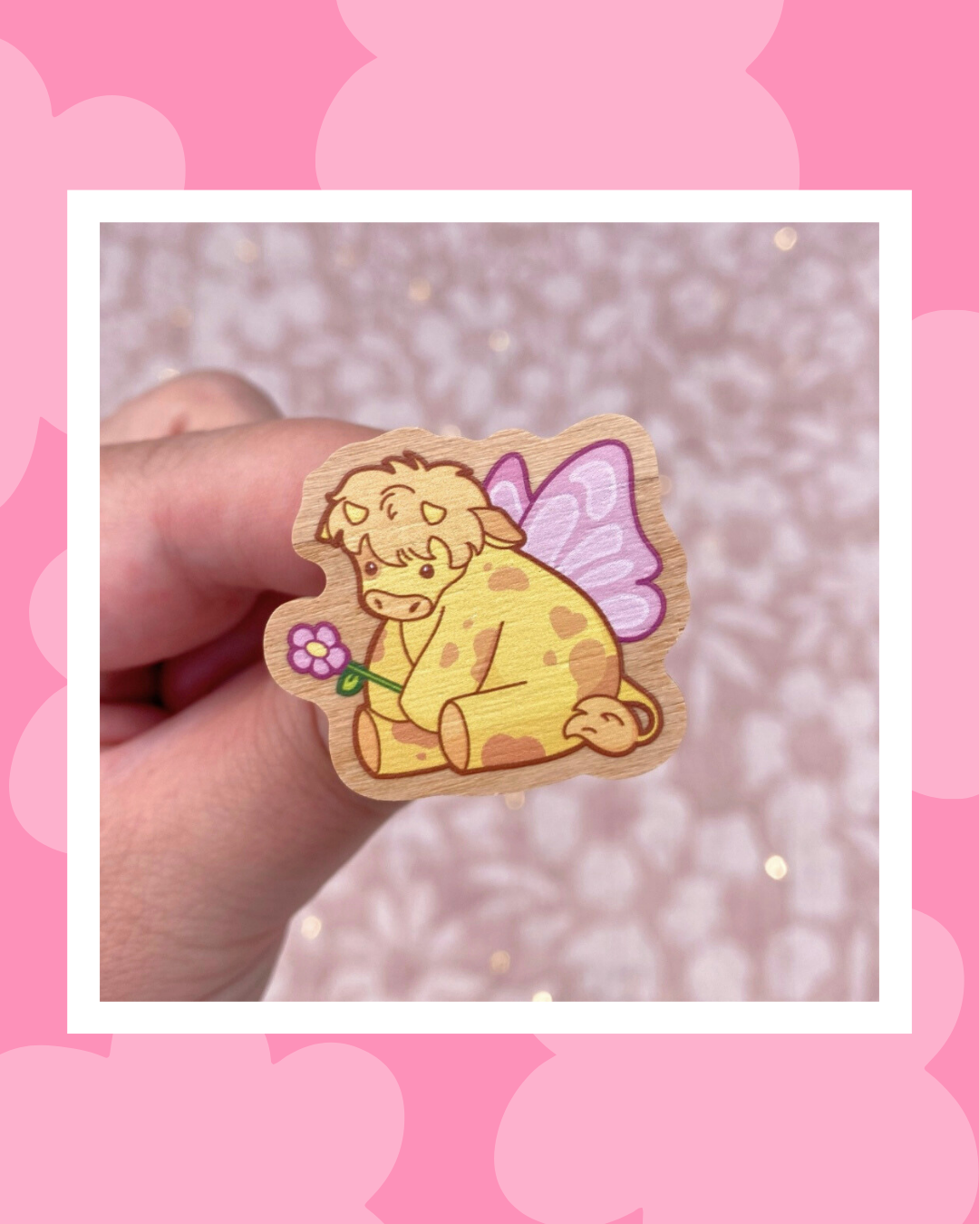 Farmyard Faeries - Wooden Pins