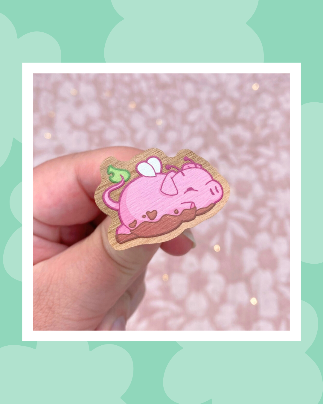 Farmyard Faeries - Wooden Pins