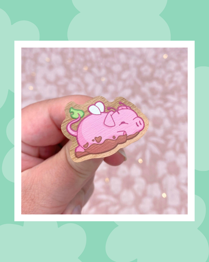 Farmyard Faeries - Wooden Pins