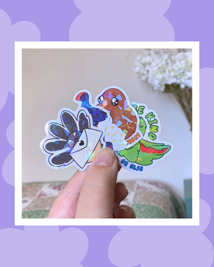 Native Birbs - Stickers
